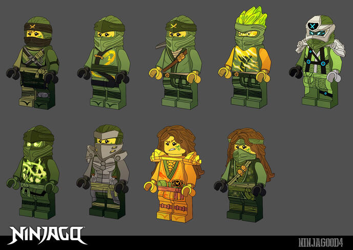 Minifigures display