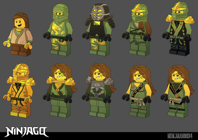 Minifigures display