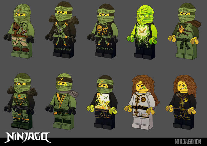 Minifigures display